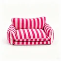pet sofa bed manufacturer, striped pet bed manufacturer, faux lamb wool pet bed manufacturer